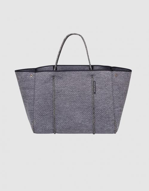 エスケープ　トート　チャコールマール