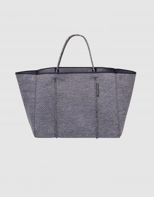 エスケープ　トート　チャコールマール