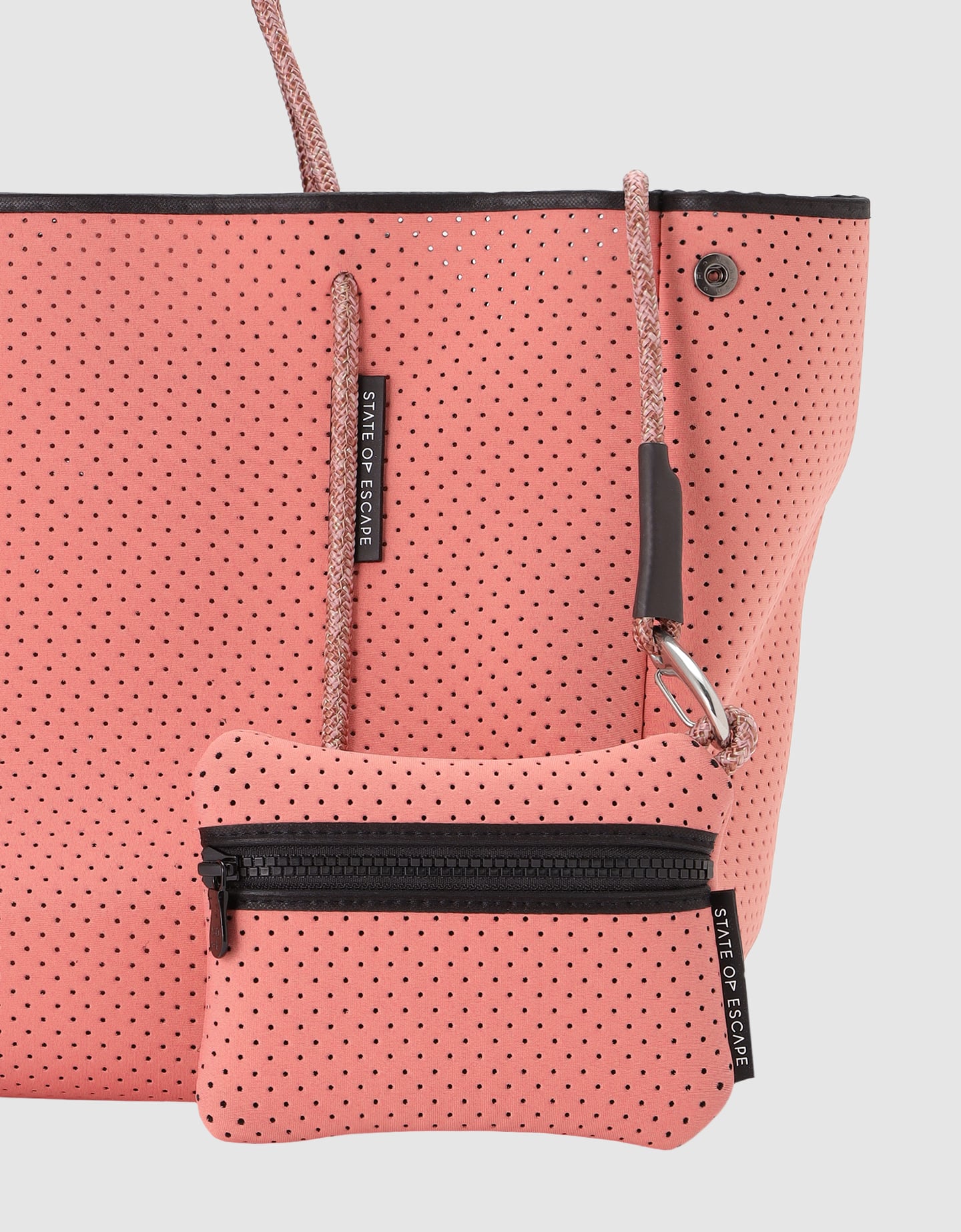 エスケープ トート ピンクミスト ブレンドロープ｜Totes｜STATE