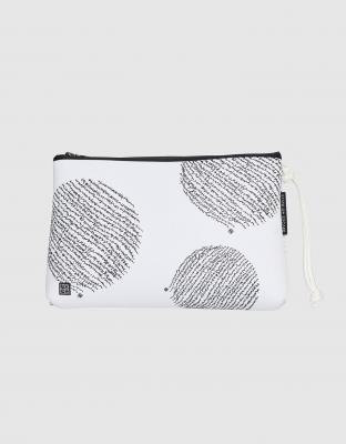 SOE×HERALBONY　エブリデイポーチ　ラージ　ホワイト