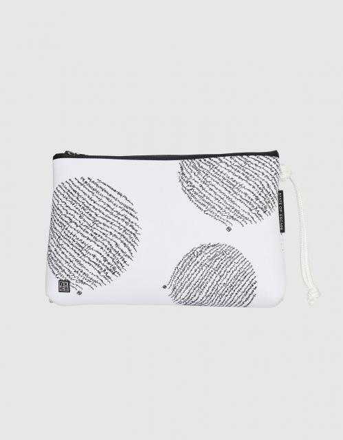 SOE×HERALBONY　エブリデイポーチ　ラージ　ホワイト