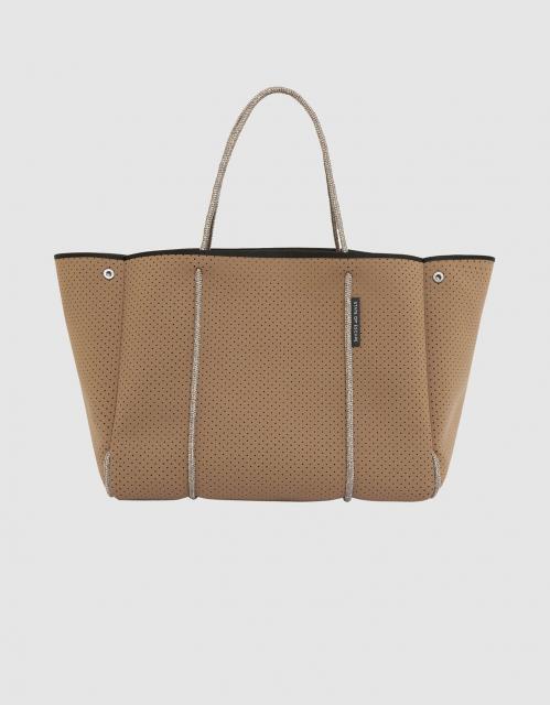 エスケープ　トート　キャラメル　ブレンドロープ