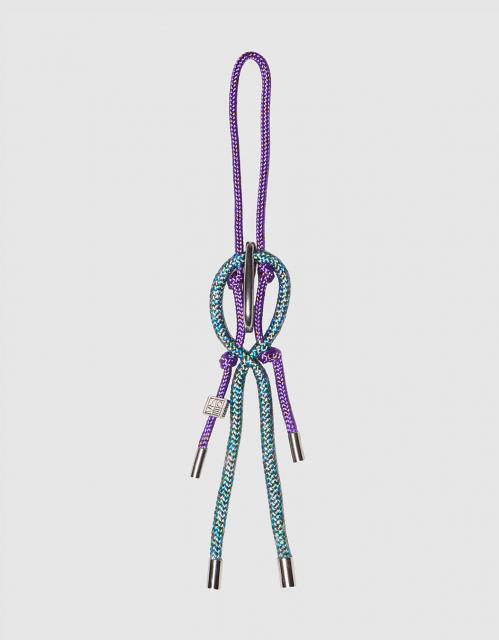 ミニミー　バッグチャーム　オリビア　アメジスト/ヴァードグリス