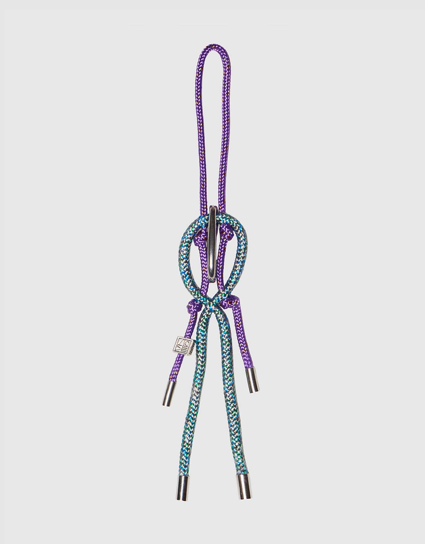 オリビア ミニミー バッグチャーム アメジスト/ヴァードグリス